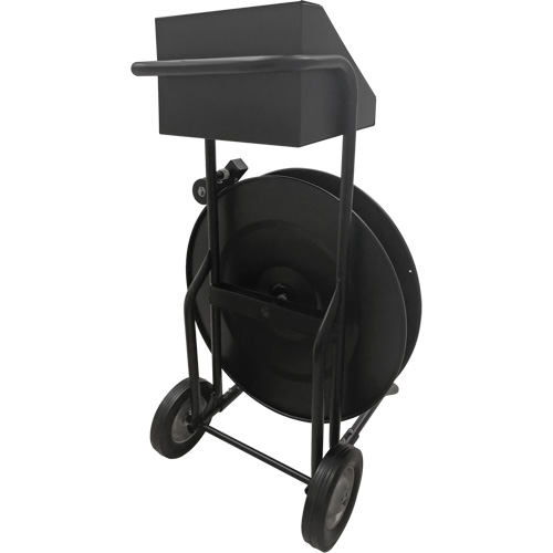 Distributeur de feuillards, Feuillard Polyester/Acier/Polypropyl&egrave;ne, Dia de noyau 16"/8", largeur de rouleau 3"/8"/6" Trail Hammer and Bolt