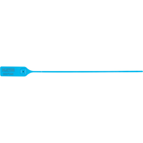 Heavy-Duty Security Seal, 13", Plastic, Pull-Up Seal Trail Hammer and Bolt