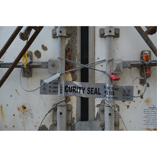 Scell&eacute;s de haute s&eacute;curit&eacute;, 12", M&eacute;tal, Scell&eacute; &agrave; c&acirc;ble Trail Hammer and Bolt