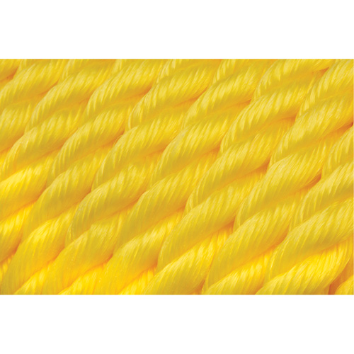 Corde jaune tress&eacute;e, Polypropyl&egrave;ne, 300' Trail Hammer and Bolt