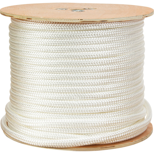 Corde blanche tress&eacute;e, Nylon, 250' Trail Hammer and Bolt