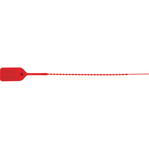 Scell&eacute; de s&eacute;curit&eacute; standard, 9", Plastique, Pousser et tirer Trail Hammer and Bolt