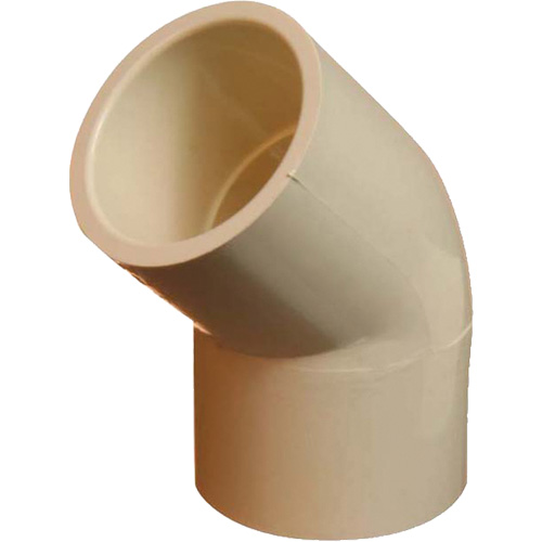 Raccord coude 45° Flowguard Gold, Standard, PVC-C, 1/2" Trail Hammer and Bolt