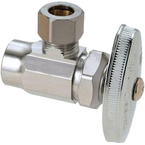 BrassCraft 1/2" Nominal Sweat Compressed Angle Valve Trail Hammer and Bolt