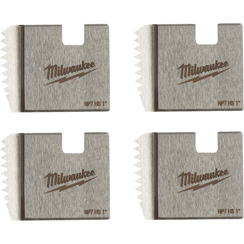 Matrices de tuyauterie portables NPT, Pour tuyau de 1", Alliage/Acier rapide Trail Hammer and Bolt