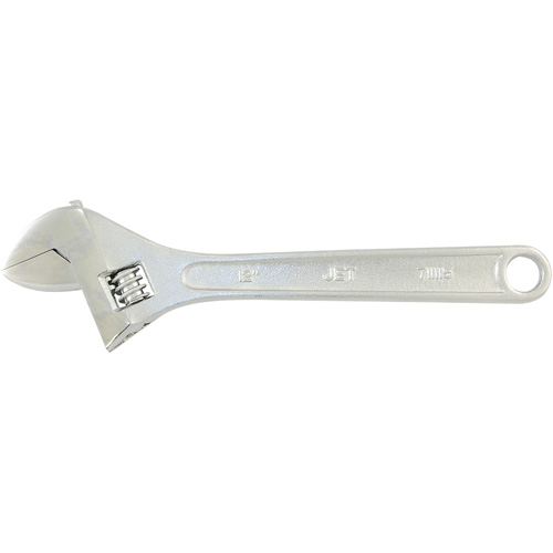 AW-12 Cl&eacute; ajustable, 12" lo, la max. 1-1/2", Chrome Trail Hammer and Bolt