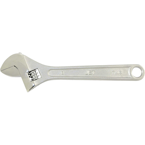 AW-8 AW-8 Adjustable Wrench, 8" L, 1" Max Width, Chrome Trail Hammer and Bolt
