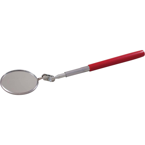 Miroir d'inspection, Circulaire, 2-1/4" lo x 2-1/4" la, T&eacute;lescopique Trail Hammer and Bolt