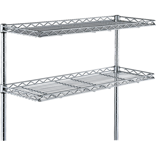 Cantilever Shelves, 24" W x 12" D Trail Hammer and Bolt