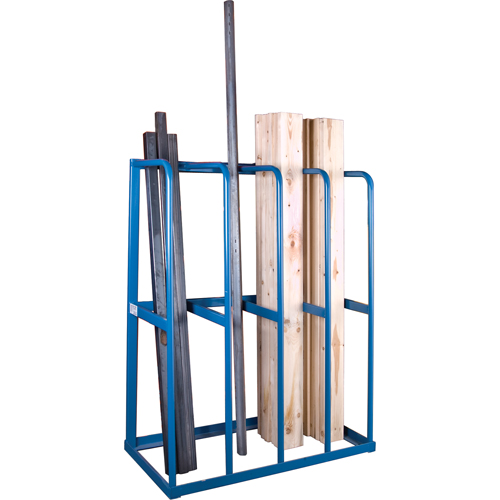 Supports pour tuyaux -Rangement vertical, Vertical, 48" la x 24" p x 60" h, 3000 lb Cap. Trail Hammer and Bolt