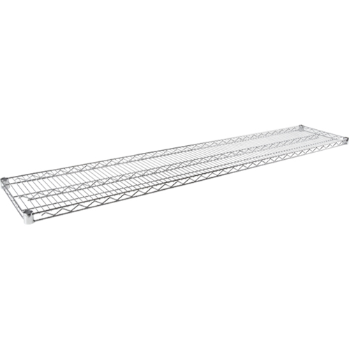 Tablette en treillis pour &eacute;tag&egrave;re robuste en treillis chromat&eacute;, 60" la x 14" p, Capacit&eacute; de 600 lb Trail Hammer and Bolt