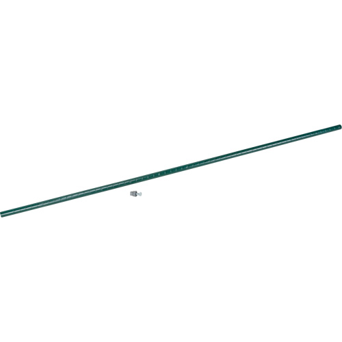 Heavy-Duty Green Epoxy Finish Wire Shelving Post Trail Hammer and Bolt