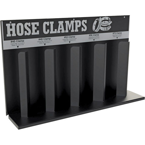 5-Loop Hose Clamp Rack Trail Hammer and Bolt