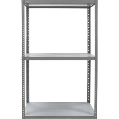 &eacute;tag&egrave;re robuste, Acier, Boulonn&eacute;, Capacit&eacute; 3000 lb, 36" la x 72" h x 18" p Trail Hammer and Bolt
