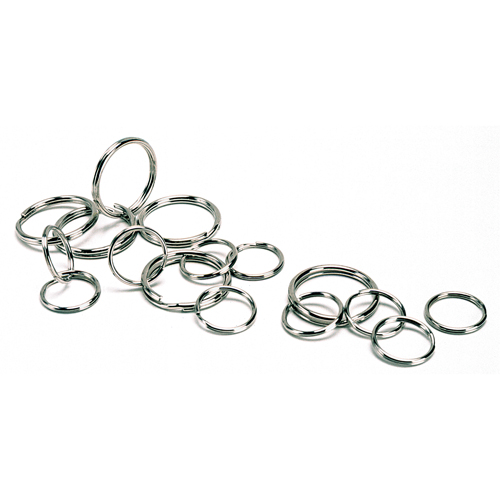 Anneaux fendus pour &eacute;tiquettes, 1-1/2", Acier Trail Hammer and Bolt