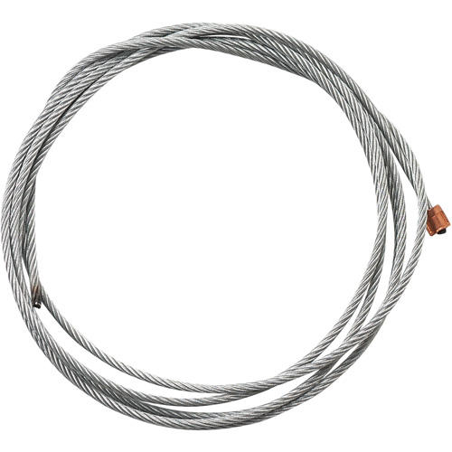 C&acirc;ble en acier galvanis&eacute;, Longueur de 8' Trail Hammer and Bolt