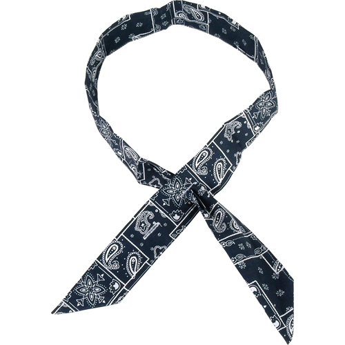 ALLEGRO INDUSTRIES Cool Offs Bandana, Blue Trail Hammer and Bolt