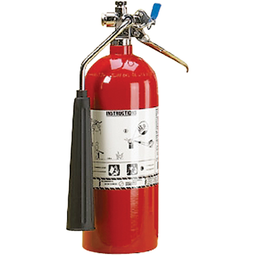 Aluminum Cylinder Carbon Dioxide (CO2) Fire Extinguishers, BC, 20 lbs. Capacity Trail Hammer and Bolt