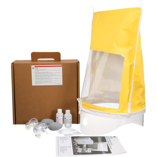 FT-30 Fit Test Kit with Testing Solution, Qualitative, Bitter Testing Solution Trail Hammer and Bolt