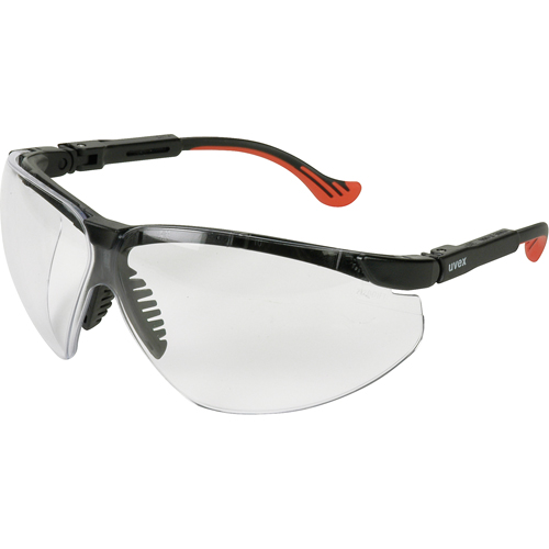 Lunettes de s&eacute;curit&eacute; Uvex Genesis avec lentilles HydroShield, Lentille Transparent, Antibu&eacute;e, R&eacute;pond ou surpasse la norme CSA Z94.3 Trail Hammer and Bolt
