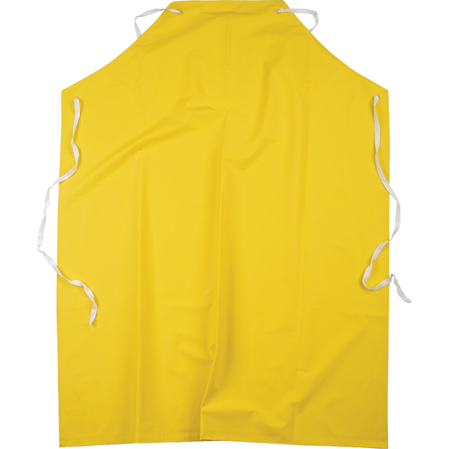 Tabliers ignifuges, Polyester/PVC, 48" lo x 36" la, Jaune Trail Hammer and Bolt