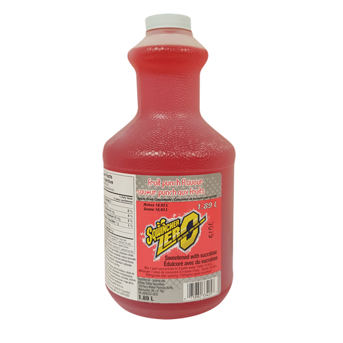 Sqwincher&reg; Boisson de r&eacute;hydratation ZERO, Concentr&eacute;, Punch aux fruits Trail Hammer and Bolt