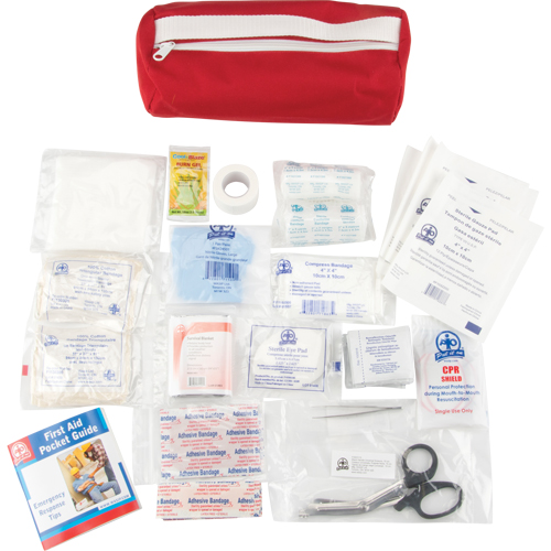 Trousse de premiers soins, Dispositif m&eacute;dical Classe 1, Sac en nylon Trail Hammer and Bolt