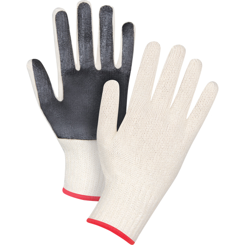 Gants en tricot &agrave; paume enduite, Poly/coton, Un c&ocirc;t&eacute;, Calibre 7, Petit Trail Hammer and Bolt