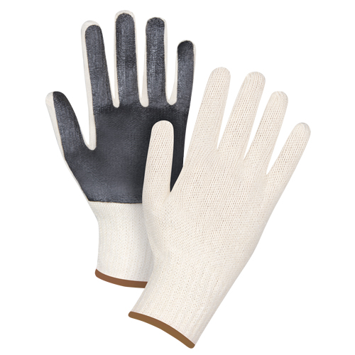 Gants en tricot &agrave; paume enduite, Poly/coton, Un c&ocirc;t&eacute;, Calibre 7, Grand Trail Hammer and Bolt