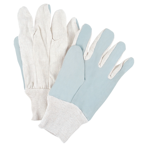 Gants de travail de premi&egrave;re qualit&eacute;, Grand, Paume en Cuir de vache refendu Trail Hammer and Bolt