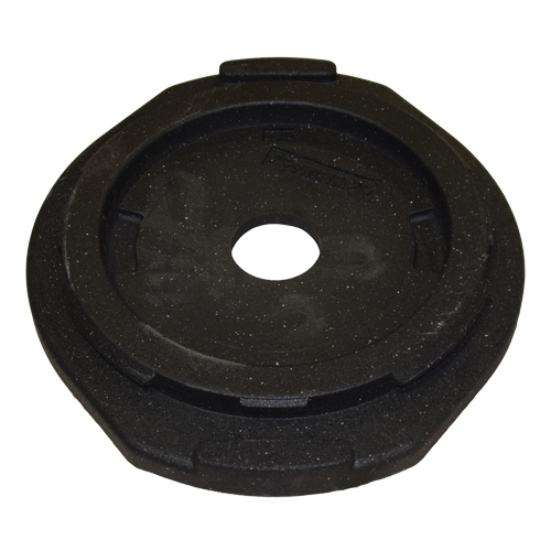 Base for Trailboss Channelizer Drums, 25 lbs. Trail Hammer and Bolt
