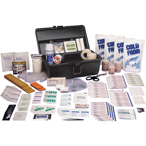 Athletic First Aid Kits, Class 1 Medical Device, Plastic Box Trail Hammer and Bolt
