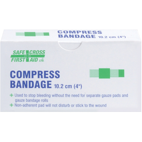 Compress (Pressure) Bandages, 4" L x 4" W Trail Hammer and Bolt