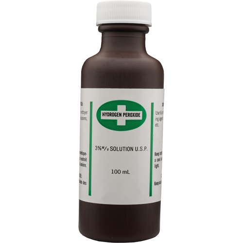 Hydrogen Peroxide, Liquid, Antiseptic Trail Hammer and Bolt