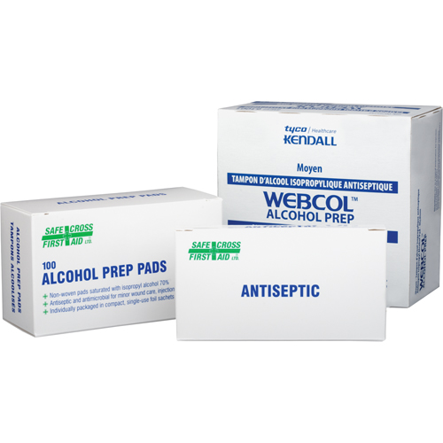 Alcohol Swabs, Towelette, Antiseptic Trail Hammer and Bolt