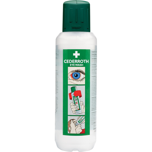 Cederroth Eyewash Solution, Full Bottle, 500 ml Trail Hammer and Bolt
