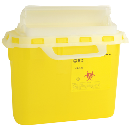BD Sharps Collectors, 5.1 L  Capacity Trail Hammer and Bolt