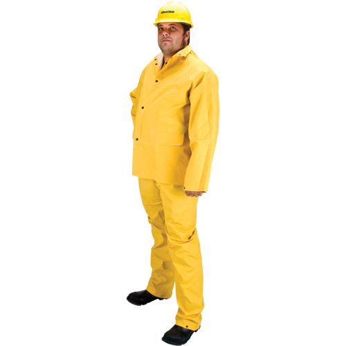 V&ecirc;tement imperm&eacute;able r&eacute;sistant aux flammes RZ600, Petit, Jaune Trail Hammer and Bolt