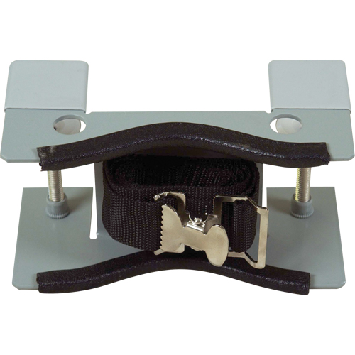 Support d'&eacute;tabli gris pour une bouteille Trail Hammer and Bolt