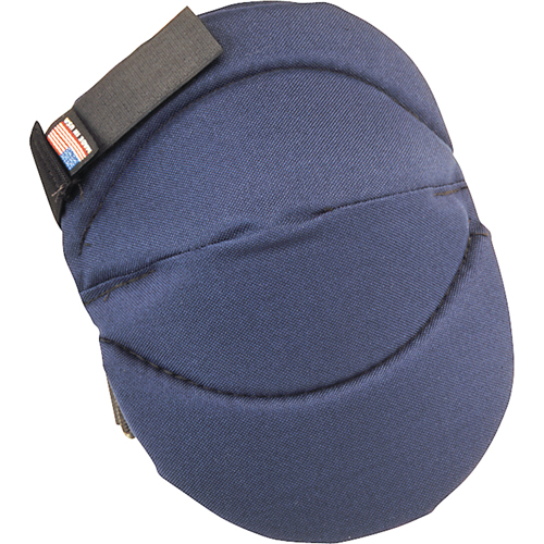 ALLEGRO INDUSTRIES Deluxe Soft Knee Pad, Hook and Loop Style, Plastic Caps, Foam Pads Trail Hammer and Bolt