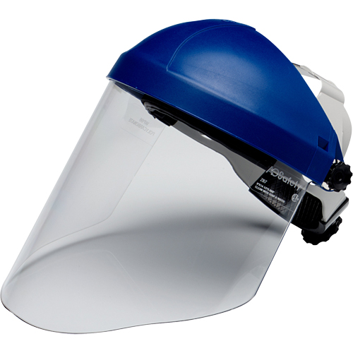 Harnais de t&ecirc;te avec visi&egrave;re, Polycarbonate, Suspension Rochet Trail Hammer and Bolt