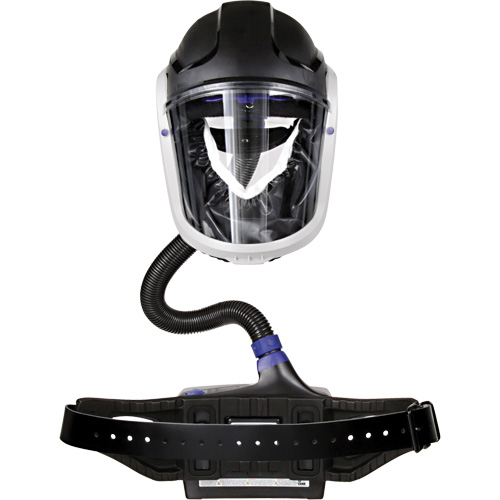 Versaflo Powered Air Purifying Respirator TR-600 Heavy Industrial Kit, Hard Hat & Faceshield, Lithium-Ion Battery Trail Hammer and Bolt