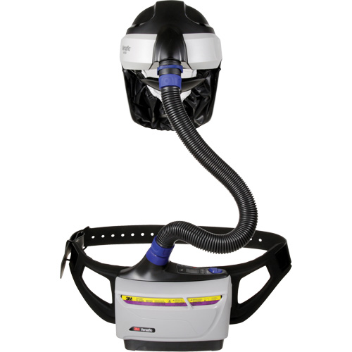 Versaflo Powered Air Purifying Respirator TR-600 Heavy Industrial Kit, Hard Hat & Faceshield, Lithium-Ion Battery Trail Hammer and Bolt