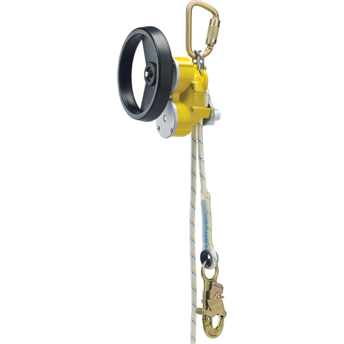 Rollgliss R550 Rescue and Descent Device, 100' L, Kernmantle Lifeline Trail Hammer and Bolt