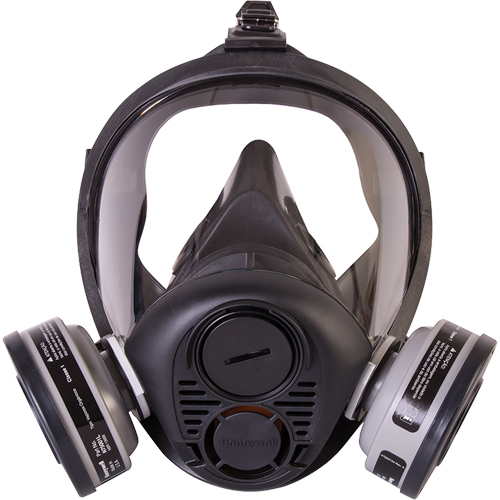 Respirateur &agrave; masque complet de s&eacute;rie RU6500 de North, Silicone, Grand Trail Hammer and Bolt