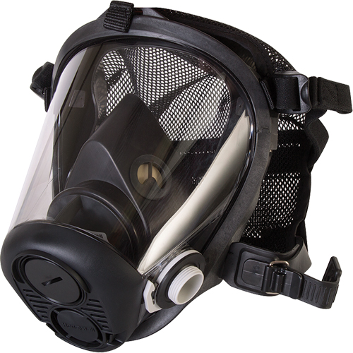 Respirateur &agrave; masque complet de s&eacute;rie RU6500 de North, Silicone, Moyen Trail Hammer and Bolt