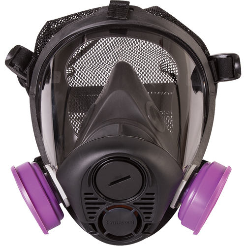 Respirateur &agrave; masque complet de s&eacute;rie RU6500 de North, Silicone, Moyen Trail Hammer and Bolt