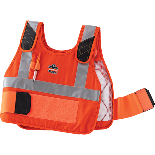 6215HV Phase Change Cooling Vests, Small/Medium, Orange Trail Hammer and Bolt