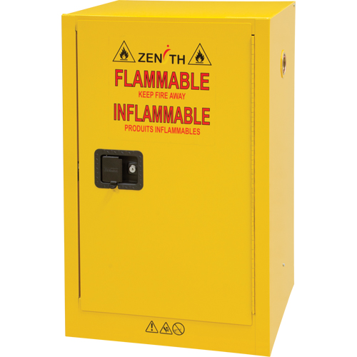 Armoire pour produits inflammables, 12 gal., 1 Porte(s), 23" La x 35" h x 18" p Trail Hammer and Bolt