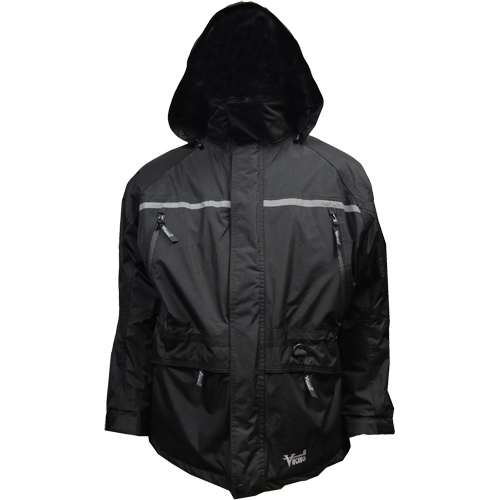 Manteau Tempest Tri-Zone, Hommes, Petit, Noir Trail Hammer and Bolt